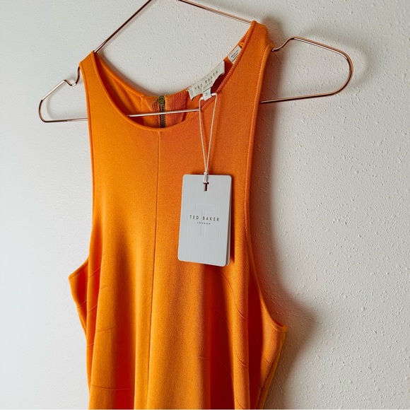 New Ted Baker London Salny Knit circle skirt mini Dress - Picture 12 of 14